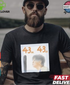 Dodgers Shohei Ohtani 43 HR 43 SB shirt