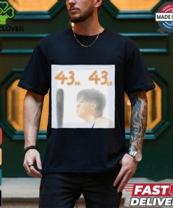 Dodgers Shohei Ohtani 43 HR 43 SB shirt