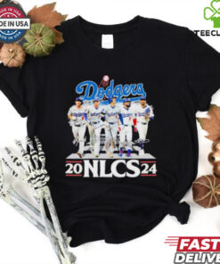 Dodgers Team NLCS 2024 signatures Shirt