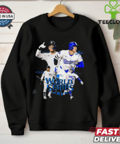Dodgers at Yankees World Series 2024 graphic shirt 1 Dodgers at Yankees World Series 2024 graphic shirt
