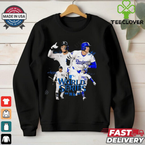 Dodgers at Yankees World Series 2024 graphic shirt