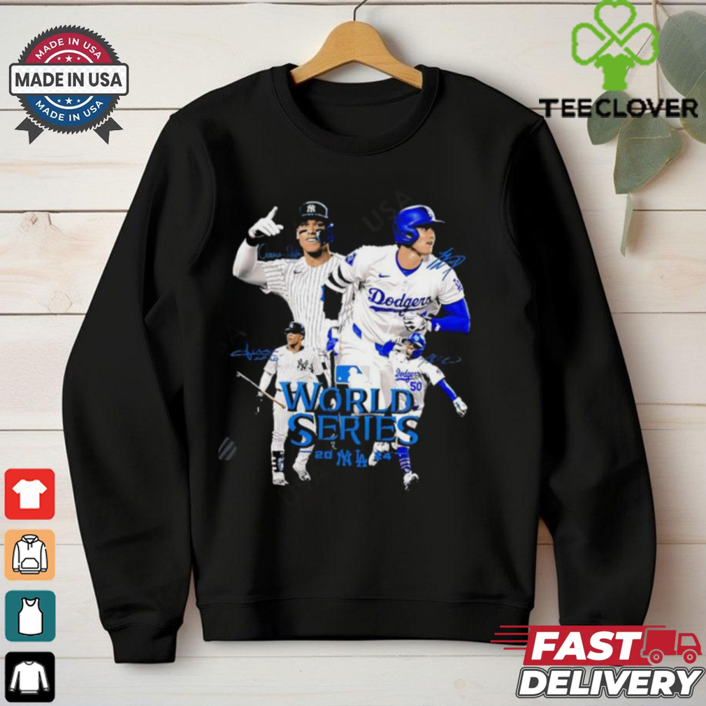 Dodgers at Yankees World Series 2024 graphic shirt Dodgers at Yankees World Series 2024 graphic shirt