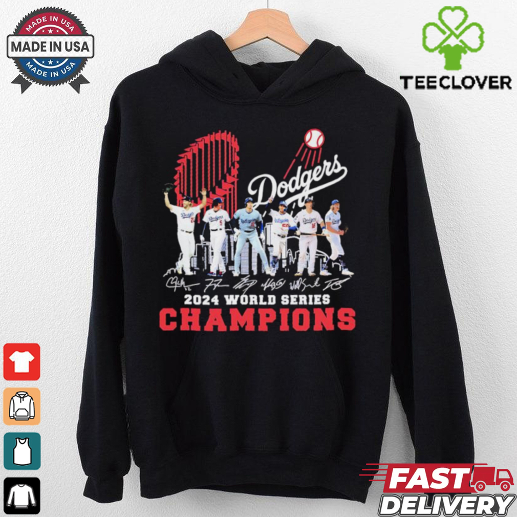 Dodgers players 2024 world series champions trophy shirt Dodgers players 2024 world series champions trophy shirt