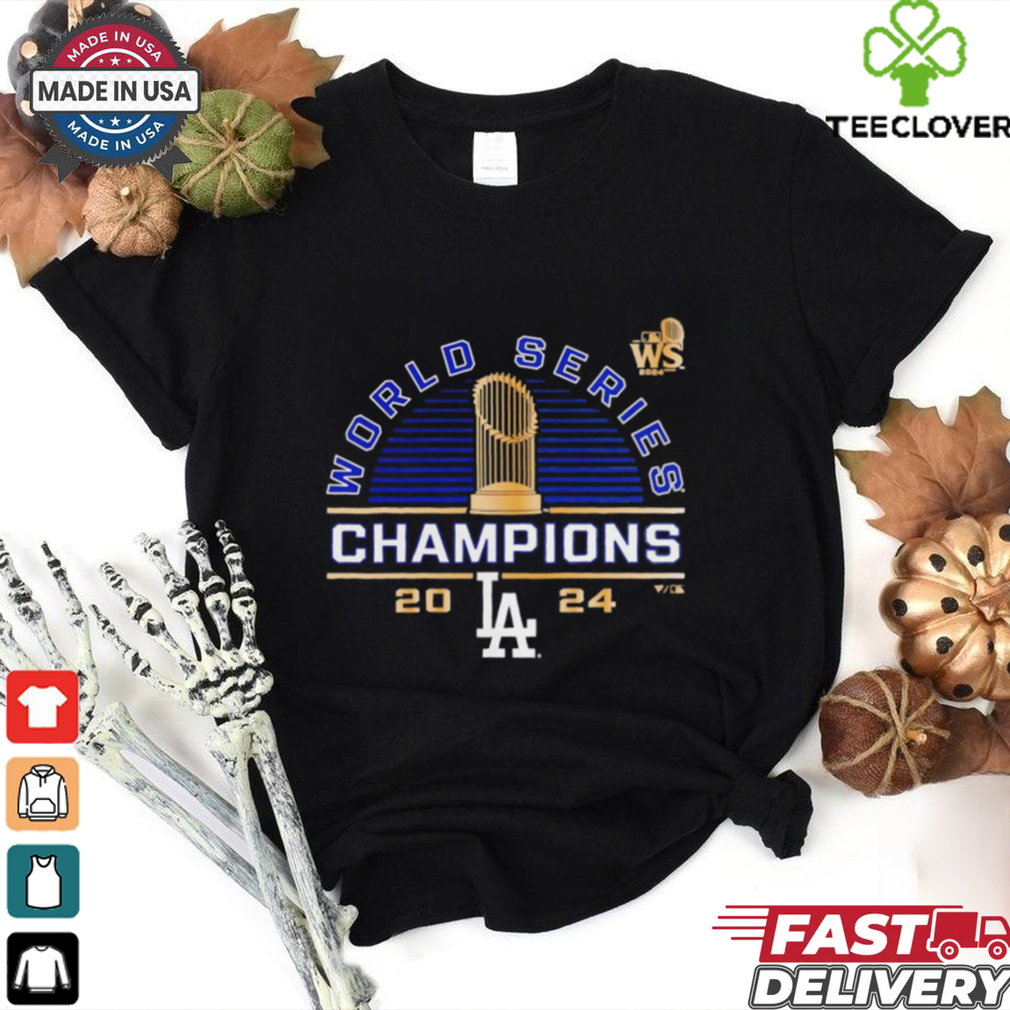 Dodgers trophy 2024 World Series Champions shirt Dodgers trophy 2024 World Series Champions shirt
