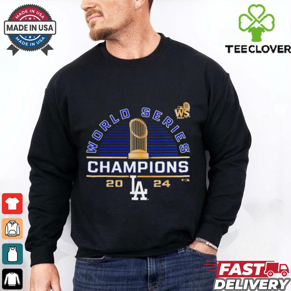 Dodgers trophy 2024 World Series Champions shirt Dodgers trophy 2024 World Series Champions shirt