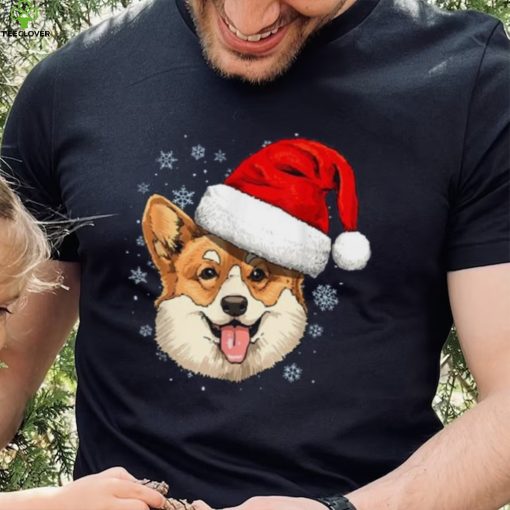 Dog Christmas Corgi Santa Clause Navidad Xmas Corgi Lovers Unisex Shirt