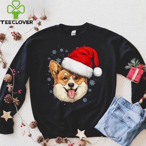 Dog Christmas Corgi Santa Clause Navidad Xmas Corgi Lovers Unisex Shirt