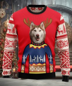 Dog Custom Photo Personalized Face Ugly Christmas Sweater Thankgiving Gift Men Women