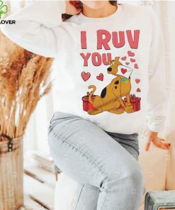 Dog I Ruv You Sweet Pie Pink Valentine T hoodie, sweater, longsleeve, shirt v-neck, t-shirt