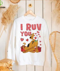 Dog I Ruv You Sweet Pie Pink Valentine T hoodie, sweater, longsleeve, shirt v-neck, t-shirt