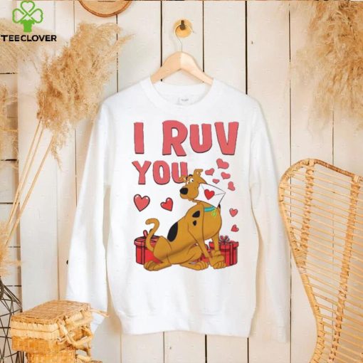 Dog I Ruv You Sweet Pie Pink Valentine T hoodie, sweater, longsleeve, shirt v-neck, t-shirt