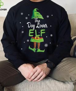 Dog Lover Elf Family Matching Christmas Pajamas Pjs Xmas Men Unisex Shirt