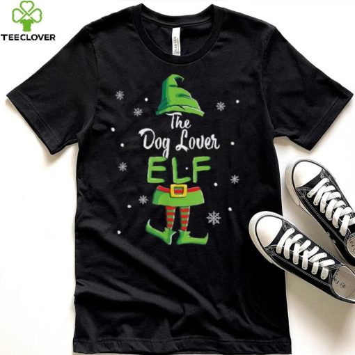 Dog Lover Elf Family Matching Christmas Pajamas Pjs Xmas Men Unisex Shirt