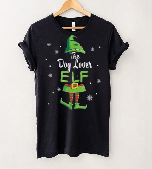 Dog Lover Elf Family Matching Christmas Pajamas Pjs Xmas Men Unisex Shirt