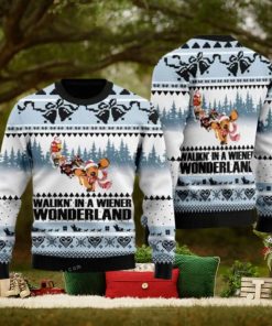 Dog Lover Walkin In A Wiener Ugly Sweater