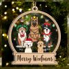 Personalized Carolina Panthers Ornament NFL Stadium Your Name