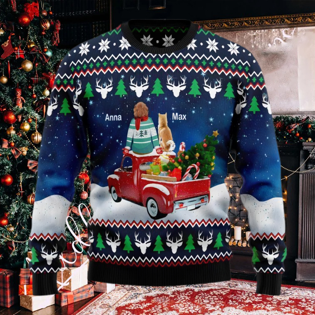 Dog Owner Merry Xmas Christmas Sweater Custom Christmas Dog Lovers Ugly Sweater Dog Owner Merry Xmas Christmas Sweater Custom Christmas Dog Lovers Ugly Sweater