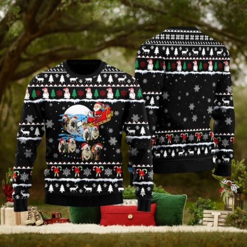 Dog Pointer Santa On Highway Ugly Christmas Sweater Funny Gift For Men And Women Family Holidays