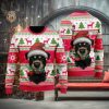 Christmas Sweater Carolina Panthers Christmas Pine Trees Pattern Limited Edition 3D Sweater