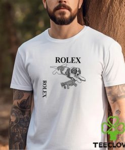 Dog with gun Rolex art hoodie, sweater, longsleeve, shirt v-neck, t-shirt