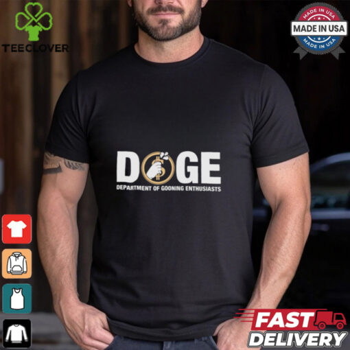Doge Department of Gooning Enthusiasts T Shirts