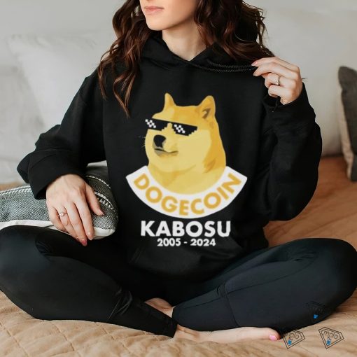 Doge coin kabosu 2005 2024 hoodie, sweater, longsleeve, shirt v-neck, t-shirt