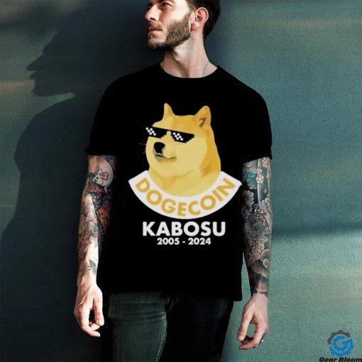 Doge coin kabosu 2005 2024 hoodie, sweater, longsleeve, shirt v-neck, t-shirt