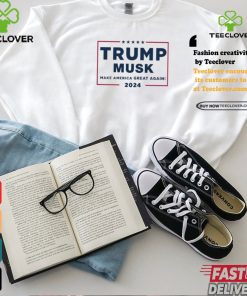 Dogedesigner Trump Musk Make America Great Again 2024 Shirt