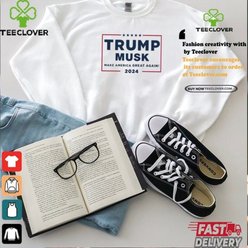 Dogedesigner Trump Musk Make America Great Again 2024 Shirt