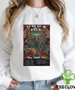 Dogs In A Pile 2023 Fall Tour Poster Shirt