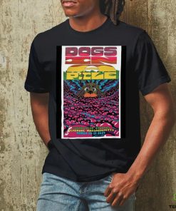 Dogs In A Pile Soundcheck Studios Mar 14 15 2024 Pembroke MA Poster shirt