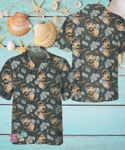 Dollar Bill And Gun Hawaiian Shirt