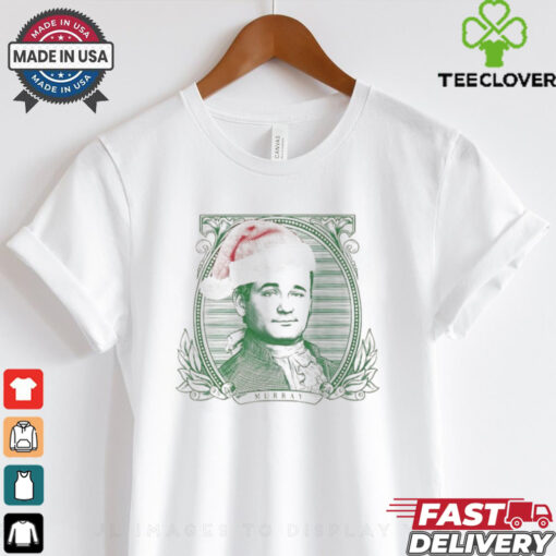Dollar Bill Santa Christmas shirt