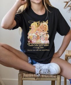 Dolly Parton 68th Anniversary 1956 2024 Thank You For The Memories Signatures shirt 2 Dolly Parton 68th Anniversary 1956 2024 Thank You For The Memories Signatures shirt