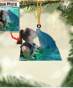 Dolphin Custom Photo Ornament