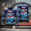 Custom Name Bowling Image Cool Noel Pattern Funny Ugly Sweater