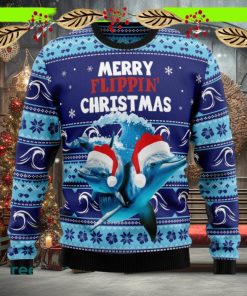 Dolphin Flippin’ Christmas Ugly Christmas Sweater New For Men And Women Gift Holidays Christmas