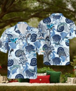 Dolphin Seahorse Hawaiian Shirt