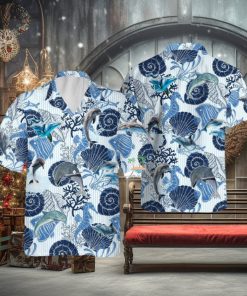 Dolphin Seahorse Hawaiian Shirt