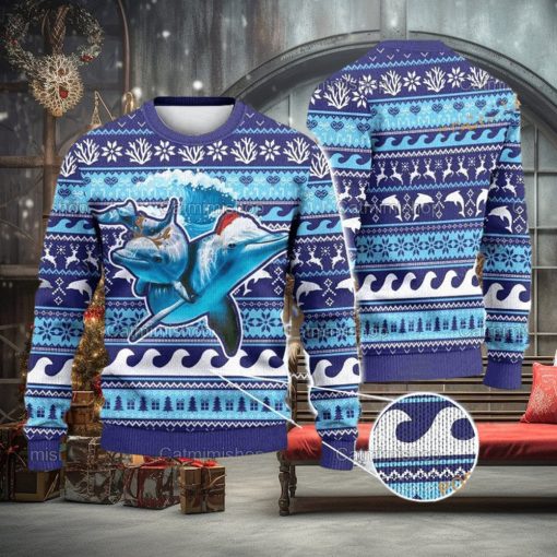 Dolphin Ugly Christmas Sweater 3D, Dolphin Gifts, Christmas Gifts