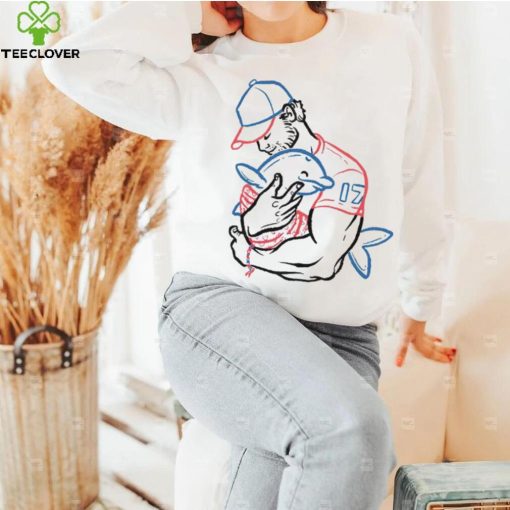 Dolphin i love you dad shirt