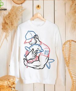 Dolphin i love you dad shirt