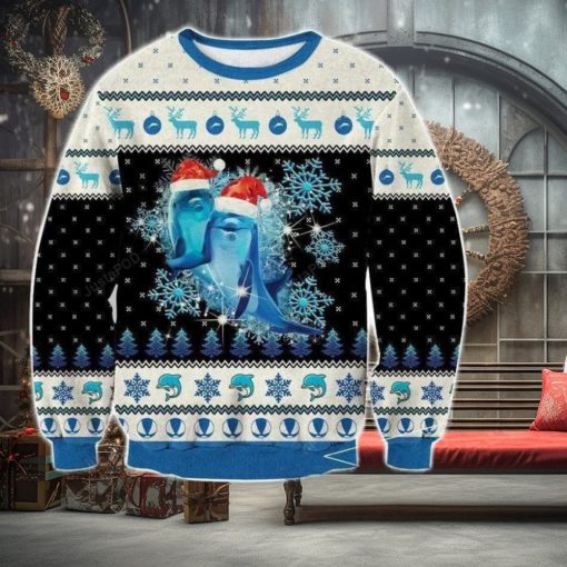 Dolphins Christmas Ugly Sweater Party