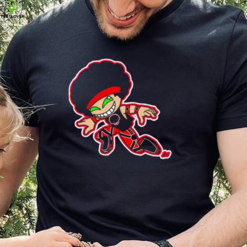 Dom Cirrus professional wrestler cartoon logo shirt