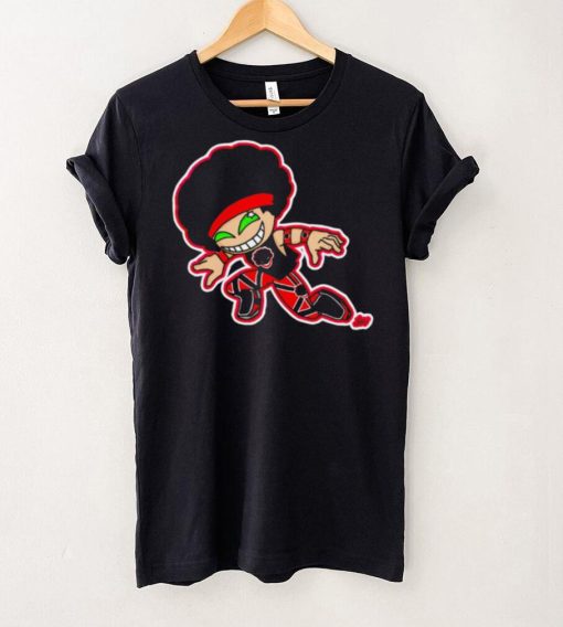 Dom Cirrus professional wrestler cartoon logo shirt