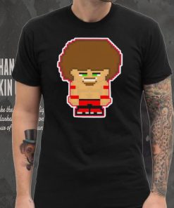 Dom Cirrus professional wrestler pixel cartoon shirt