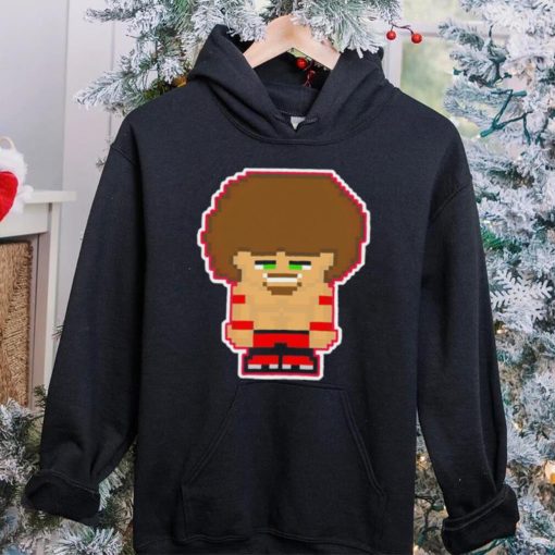 Dom Cirrus professional wrestler pixel cartoon shirt