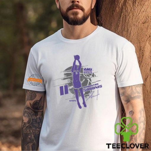 Domantas Sabonis Sacramento Kings Silhouette Shirt