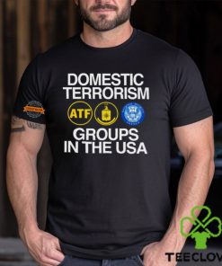 Domestic Terrorism Groups In The Usa Shirt