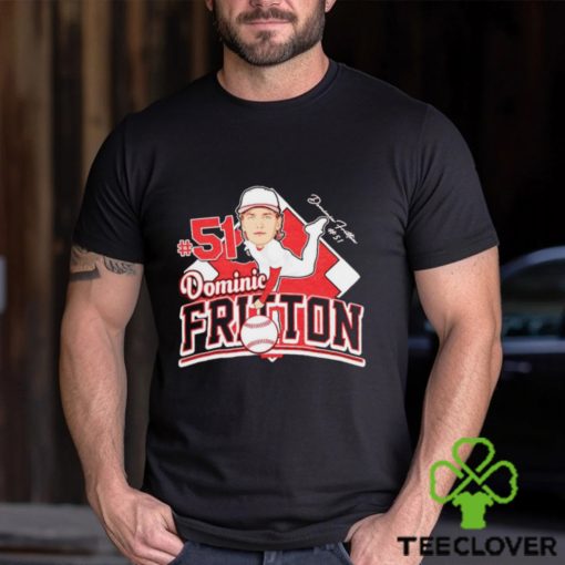 Dominic Fritton NC State Wolfpack pitcher signature shirt